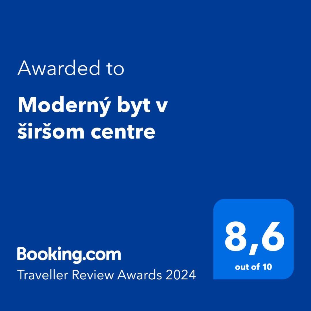 Апартаменты Moderny Byt V Sirsom Centre Братислава Экстерьер фото